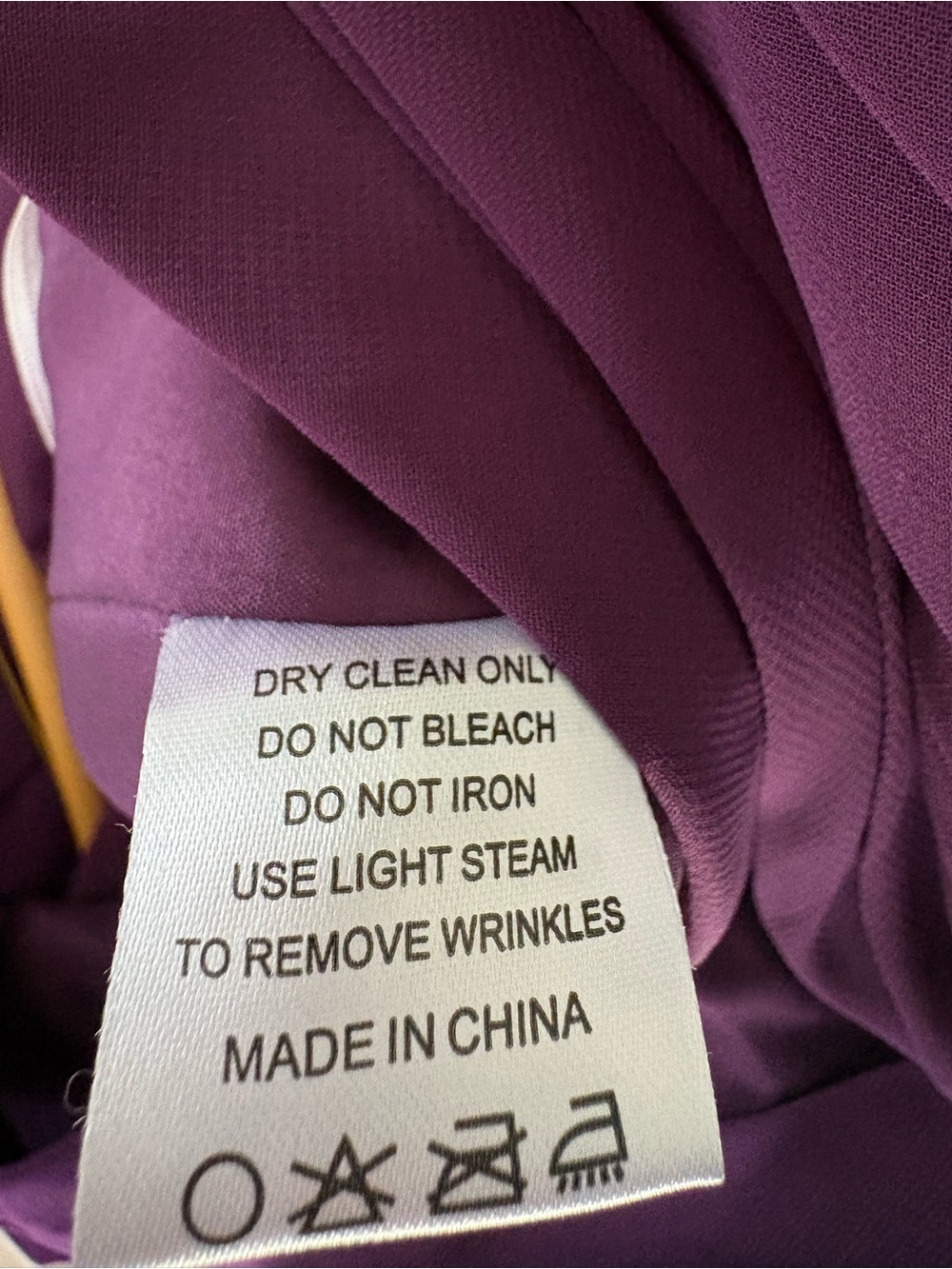 AZAZIE Purple Chiffon Dress Short Ruffle Sleeved Formal Bridal Midi Dress A12 - Picture 4 of 9